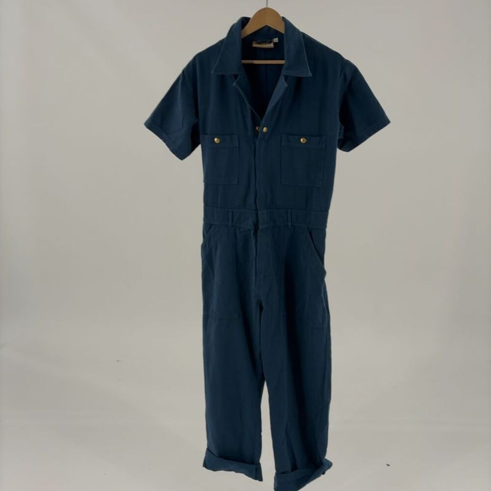 Big Bud Press Short Sleeve Jumpsuit Emerald Green